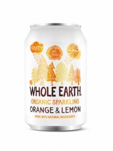 REFRESCO DE NARANJA Y LIMON 330ML BIO - WHOLE EARTH - 5013665116493