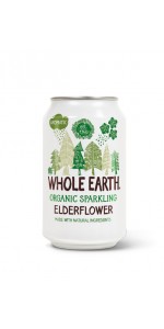 REFRESCO DE SAUCO  SIN AZUCAR BIO 330ML - WHOLE EARTH - 5013665116516