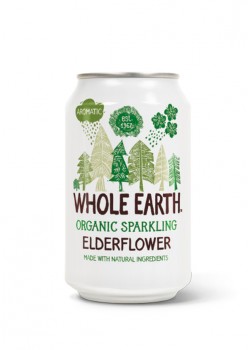 REFRESCO DE SAUCO  SIN AZUCAR BIO 330ML - WHOLE EARTH - 5013665116516