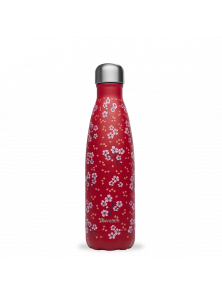 BOTELLA ISOTERMICA ACERO INOXIDABLE HANAMI ROJO 500ML - QWETCH - 3700735934690 no_image