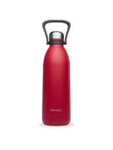 BOTELLA ISOTERMICA ACERO INOXIDABLE ROJO 1.5 LITRO - QWETCH - 3700735931583