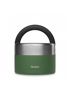 LUNCH BOX ISOTERMICA KAKI GRANITO 850ML - QWETCH - 3700735922635 no_image