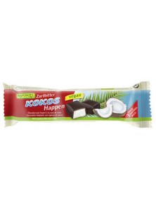 BARRITA DE COCO CUBIERTA DE CHOCOLATE NEGRO 50GR BIO - RAPUNZEL - 4006040056829