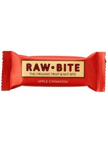 BARRITA MANZANA CANELA 50GR BIO - RAW BITE - 5712840020067