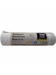 BOLSAS DE BASURA RECICLADA BLANCA 20 LITROS 20 UNIDADES - RRR PACK - 8412405102012 no_image