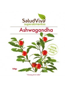 ASHWAGANDA 125GR BIO - SALUD VIVA - 0013350000002