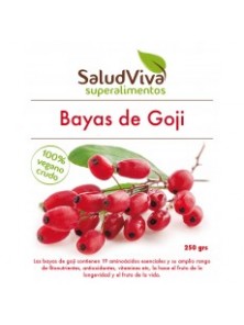BAYAS DE GOJI 250GR BIO - SALUD VIVA - 0001780000006
