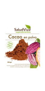 CACAO EN POLVO CRUDO 250GR BIO - SALUD VIVA - 0000680000000