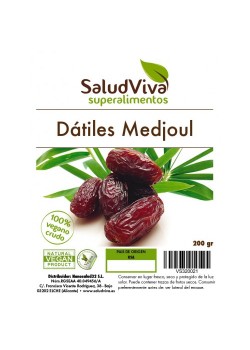 DÁTILES MEDJOUL 200GRS BIO - SALUD VIVA