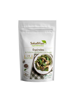 ESPIRALES DE GUISANTES GERMINADOS Y LINO DORADO 250GR - SALUD VIVA - 032210000006
