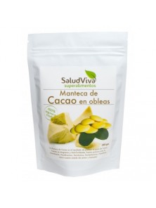MANTECA DE CACAO EN OBLEAS 250GR BIO - SALUD VIVA - 001150000001