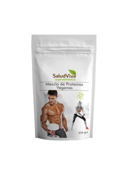 MEZCLA DE PROTEÍNAS VEGANAS 250GRS - SALUD VIVA - 016910000009
