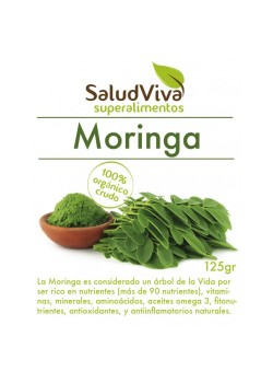 MORINGA EN POLVO 125GRS BIO - SALUD VIVA - 0001410000000