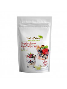 MUESLI DE COPOS TRIGO SARRACENO HIGOS Y BAYAS DE GOJI 350GR BIO - SALUD VIVA - 019160000003