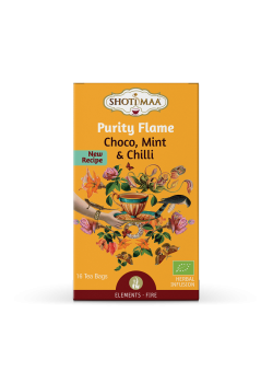 INFUSION ELEMENT PURITY FLAME CHOCO CHILI DULCE 16 BOLSITAS - SHOTI MAA - 8717853491535