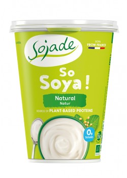 YOGUR SOJA NATURAL BIO 400GR - SOJADE - 3273227081023