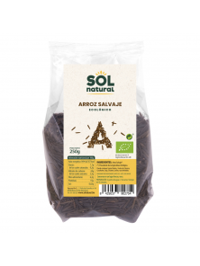 ARROZ SALVAJE 250GR BIO - SOL NATURAL - 8435037802754