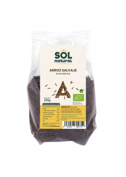 ARROZ SALVAJE 250GR BIO - SOL NATURAL - 8435037802754