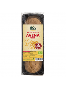 GALLETAS DE AVENA ENDULZADAS CON DATILES 170GR BIO - SOL NATURAL - 8435037806691