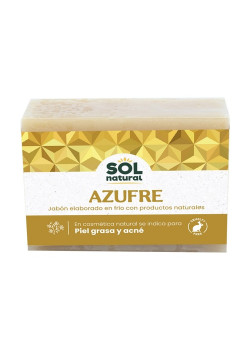JABON AZUFRE 100GR - SOL NATURAL - 8435037801443