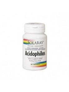 ACIDOPHILUS PLUS 30 CAPSULAS - SOLARAY - 076280048254 no_image