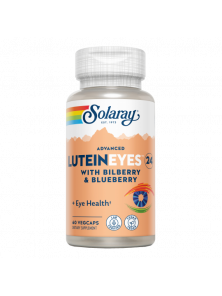 ADVANCED LUTEIN EYES 24 MG 60 CÁPSULAS. APTA PARA VEGANOS. - SOLARAY - 076280832181