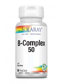 B-COMPLEX 50 50 CAPSULAS - SOLARAY - 076280130171 no_image