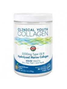 CLINICAL COLLAGENO TIPO I & II 298GR - SOLARAY - 021245949398 no_image