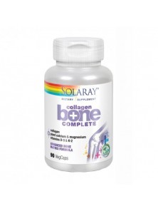 COLLAGEN BONE COMPLETE 90 VEGCAPS - SOLARAY - 076280917444