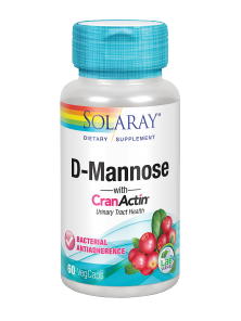 D-MANNOSE/CRANACTIN 60 CAPSULAS - SOLARAY - 076280387780