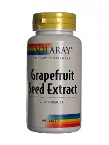 GRAPEFRUIT SEED 60 CÁPSULAS - SOLARAY - 076280085204
