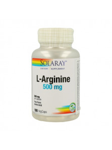 L-ARGININE 500MG 100 CAPSULAS - SOLARAY - 076280552850 no_image