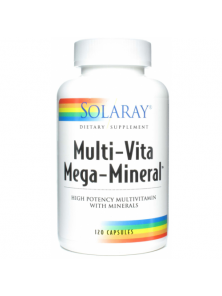 MEGA MULTIMINERAL 120 CAPSULAS - SOLARAY - 076280167245 no_image