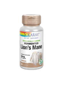 MELENA DE LEON (LION'S MANE) 500MG 60 CAPSULAS VEGETALES - SOLARAY - 076280719833