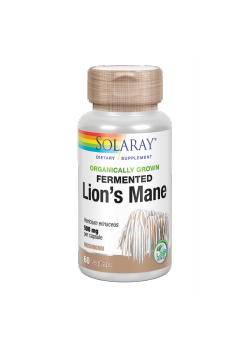 MELENA DE LEON (LION'S MANE) 500MG 60 CAPSULAS VEGETALES - SOLARAY - 076280719833