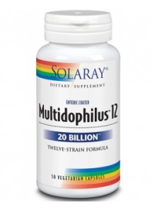 MULTIDOPHILUS 12 - 20 BILLION 50 CAPSULAS - SOLARAY - 076280493016 no_image