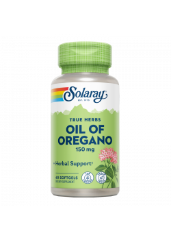 OIL OREGANO 150MG 60 PERLAS - SOLARAY - 076280829495