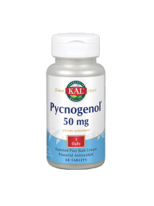 EXTRACTO CORTEZA DE PINO PYCNOGENOL 50MG 60 COMPRIMIDOS - SOLARAY - 021245850601