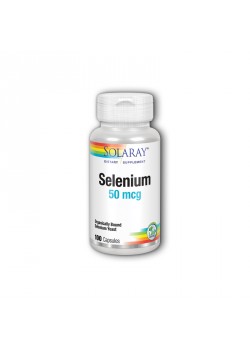 SELENIO 50MCG 100 CAPSULAS - SOLARAY - 076280190625