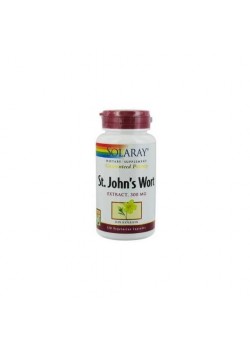 ST JOHNS WORT HIPERICO (HIERBA DE SAN JUAN) 60 CAPSULAS - SOLARAY - 076280369175