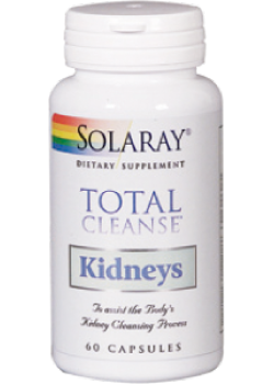TOTAL CLEANSE KIDNEYS 60 VEGCAPS - SOLARAY - 076280083644
