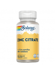 ZINC SEMILLAS DE CALABAZA 60 CAPSULAS - SOLARAY - 076280676150 no_image