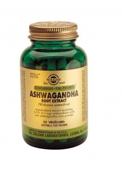 ASHWAGANDHA RAIZ 60 CAPSULAS - SOLGAR - 033984041042