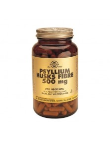 FIBRA DE CASCARA DE PSYLLIUM 200 CAPSULAS VEGETALES -  SOLGAR - 033984023154