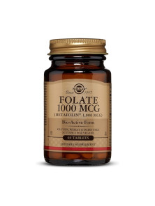 FOLATO COMO METAFOLINA 1000 ΜG 60 TABLETAS - SOLGAR - 033984535954