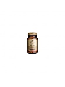 FOLATO ( METAFOLIN ) 400MCG 100 COMPRIMIDOS - SOLGAR - 033984019416