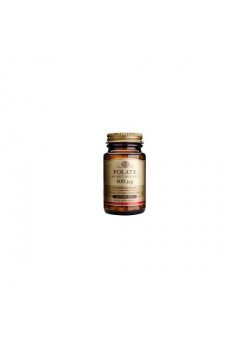 FOLATO ( METAFOLIN ) 400MCG 100 COMPRIMIDOS - SOLGAR - 033984019416