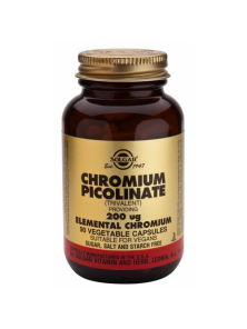 PICOLINATO CROMO 200MCG 90 CAPSULAS - SOLGAR - 033984013650 no_image