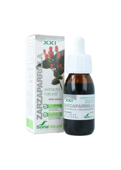 EXTRACTO DE ZARZAPARRILLA XXI 50ML - SORIA NATURAL - 8422947044688