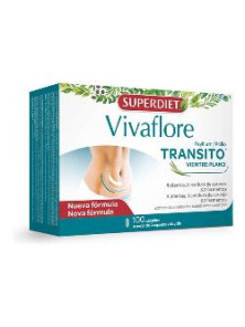 **VIVAFLORE PSYLLIUM TRANSITO 100 CAPSULAS - NUEVA FORMULACION - SUPER DIET - 3428881137801 no_image